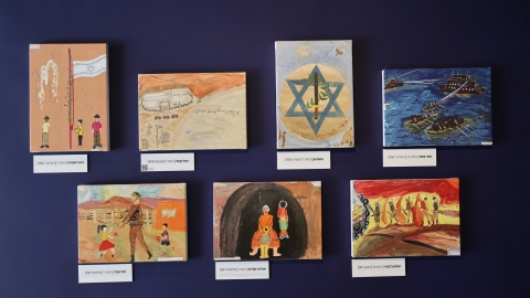 תערוכת ציורי הילדים צילום רפי דלויה (7).JPG
